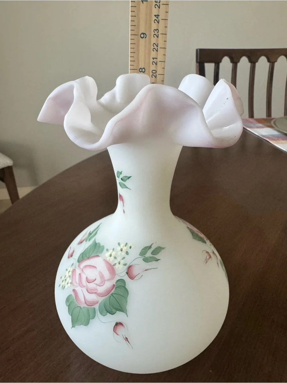 Fenton white satin